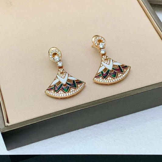 Bvlgari Rose De Noel Earrings JWL00256