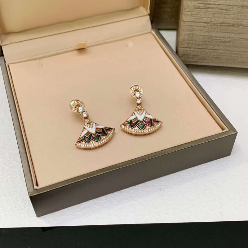 Bvlgari Rose De Noel Earrings JWL00256
