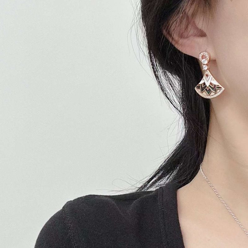 Bvlgari Rose De Noel Earrings JWL00256