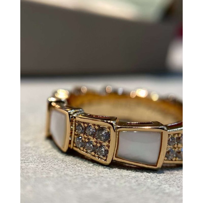 Bvlgari Snake Full Diamond Ring JWL00210