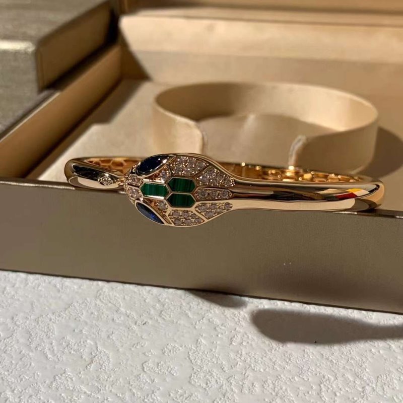 Bvlgari Snake Head Bracelet JWL00259