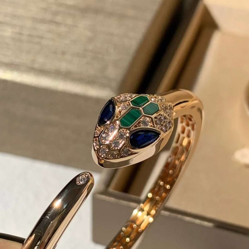 Bvlgari Snake Head Bracelet JWL00259