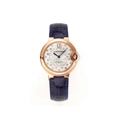 Cartier Blue Ballon Square Wrist Watch WAT02077