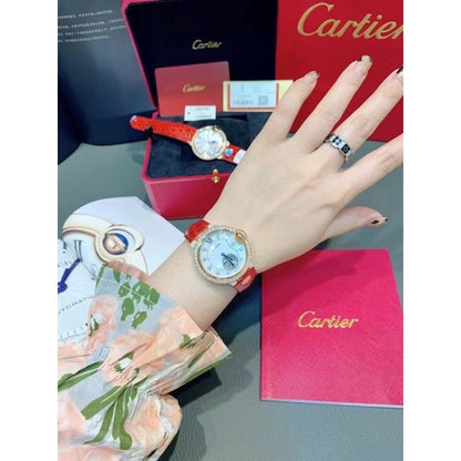 Cartier Day Date Series Wrist Watch WAT01475