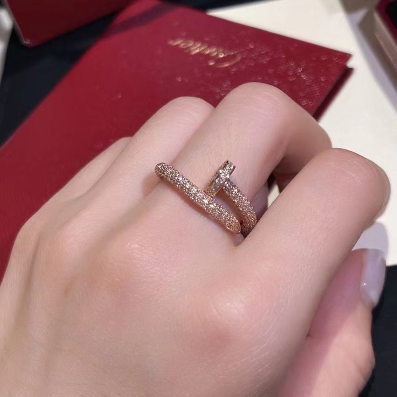 Cartier Nail Diamond Ring JWL00790