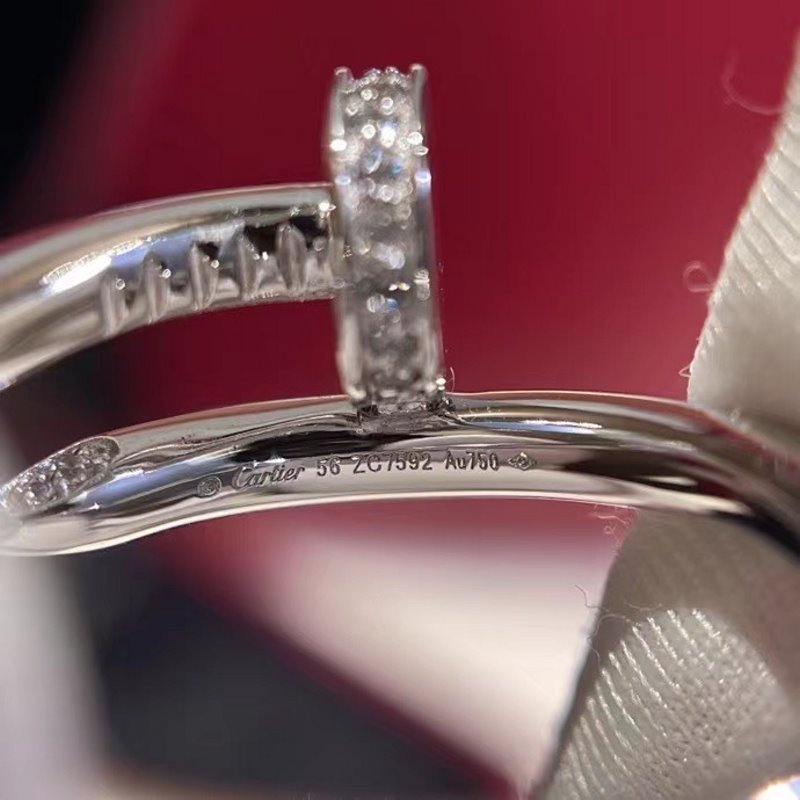 Cartier Nail Diamond Ring JWL00791