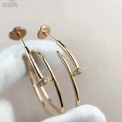Cartier Nail Stud Earrings JWL00263