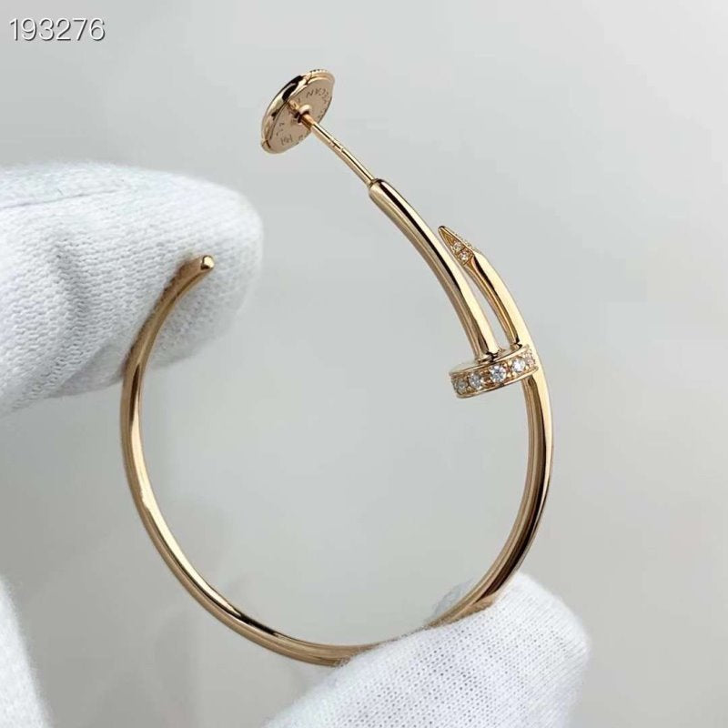 Cartier Nail Stud Earrings JWL00263