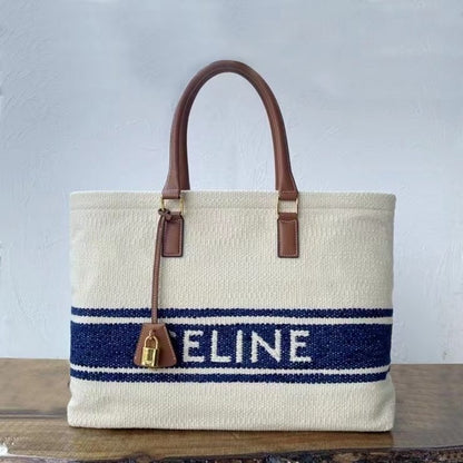 Celine Beige Cabas Tote Bag BCLN0255