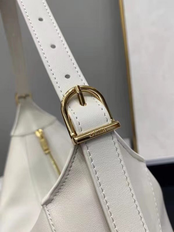 Celine White Armpit Bag BCLN0249