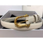 Celine Round Buckle Leather Belt WB001147