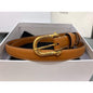 Celine Round Buckle Leather Belt WB001148