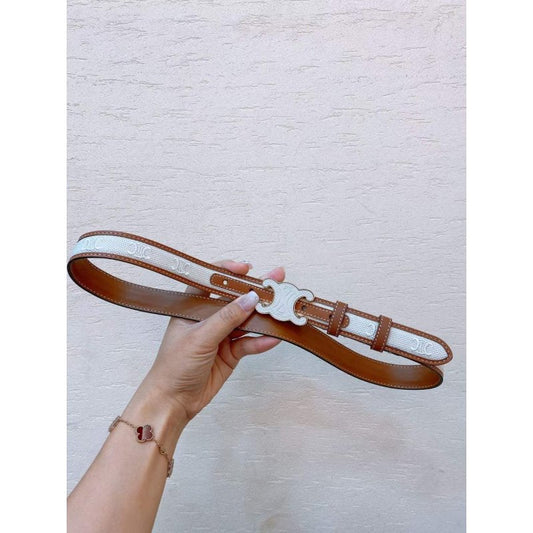 Celine Triomphe Cow Leather Belt WB001127