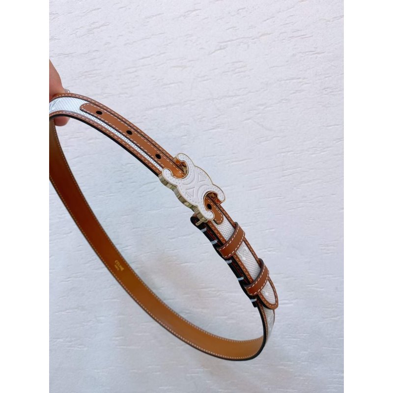 Celine Triomphe Cow Leather Belt WB001127