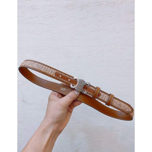Celine Triomphe Cow Leather Belt WB001129