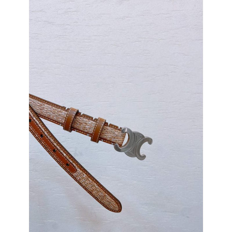 Celine Triomphe Cow Leather Belt WB001129