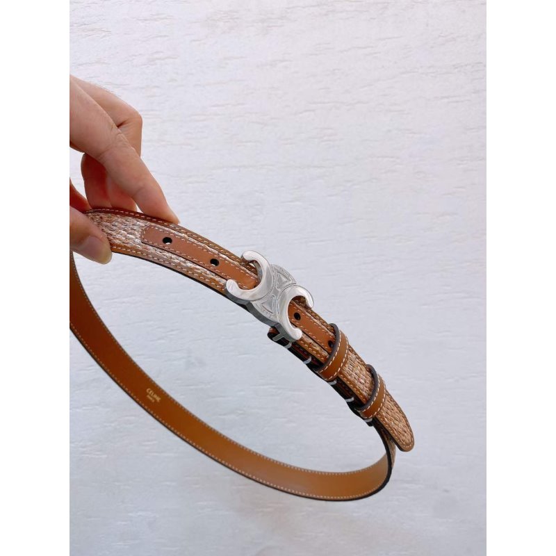 Celine Triomphe Cow Leather Belt WB001129