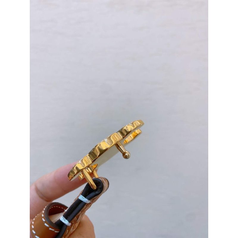 Celine Triomphe Cow Leather Belt WB001130