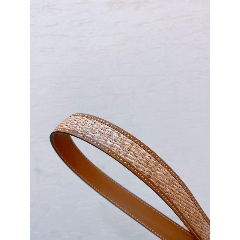 Celine Triomphe Cow Leather Belt WB001130