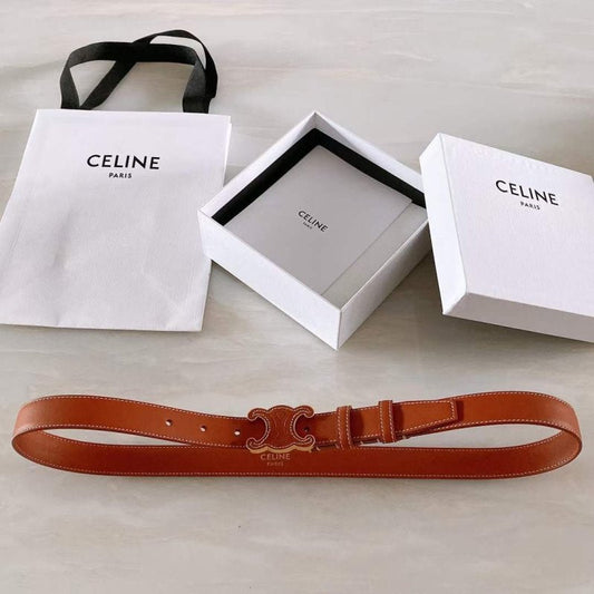 Celine Triomphe Cowhide Belt WB001135