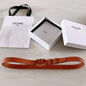 Celine Triomphe Cowhide Belt WB001135