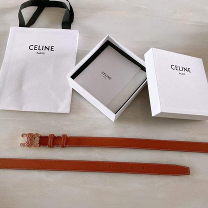 Celine Triomphe Cowhide Belt WB001135