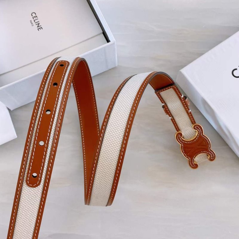 Celine Triomphe Cowhide Belt WB001136