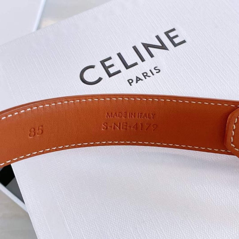 Celine Triomphe Cowhide Belt WB001137