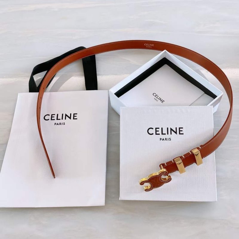 Celine Triomphe Cowhide Belt WB001137