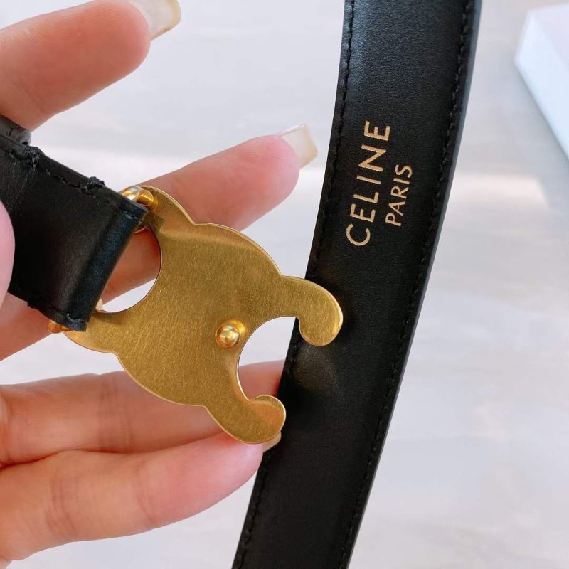 Celine Triomphe Cowhide Belt WB001138