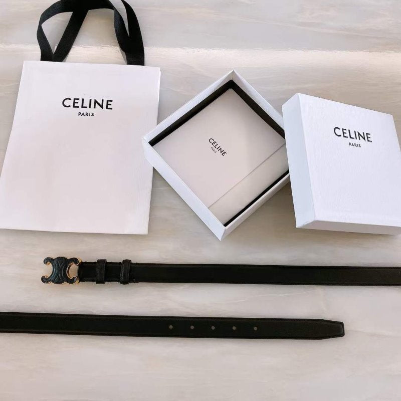 Celine Triomphe Cowhide Belt WB001138