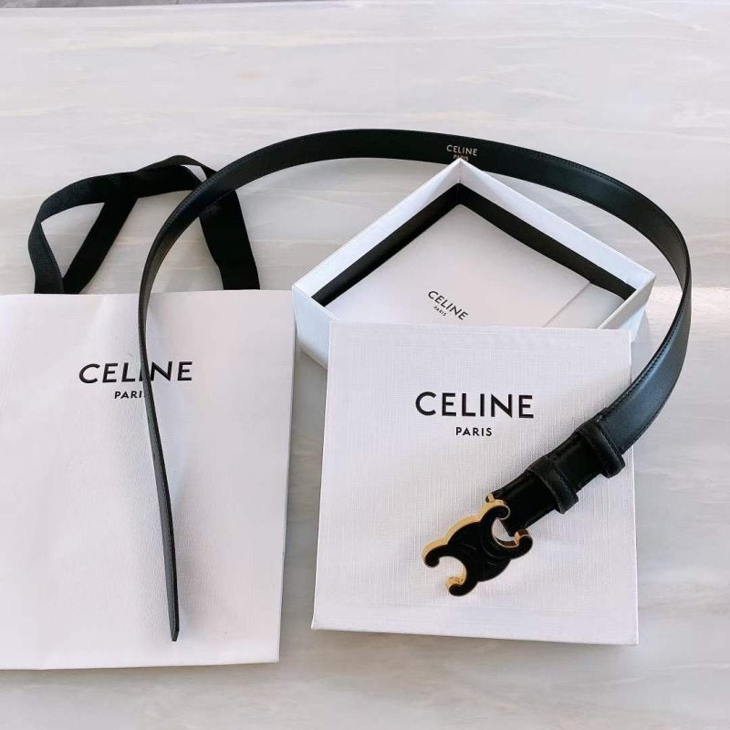 Celine Triomphe Cowhide Belt WB001138