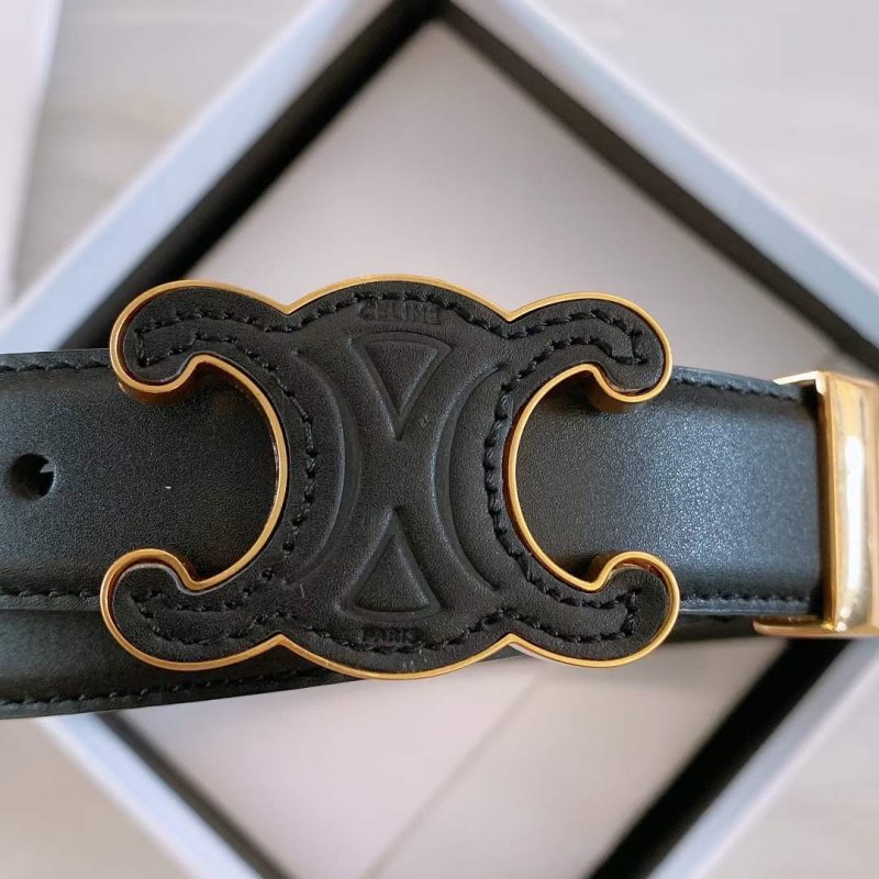 Celine Triomphe Cowhide Belt WB001139