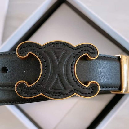 Celine Triomphe Cowhide Belt WB001139