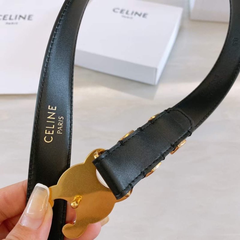Celine Triomphe Cowhide Belt WB001139