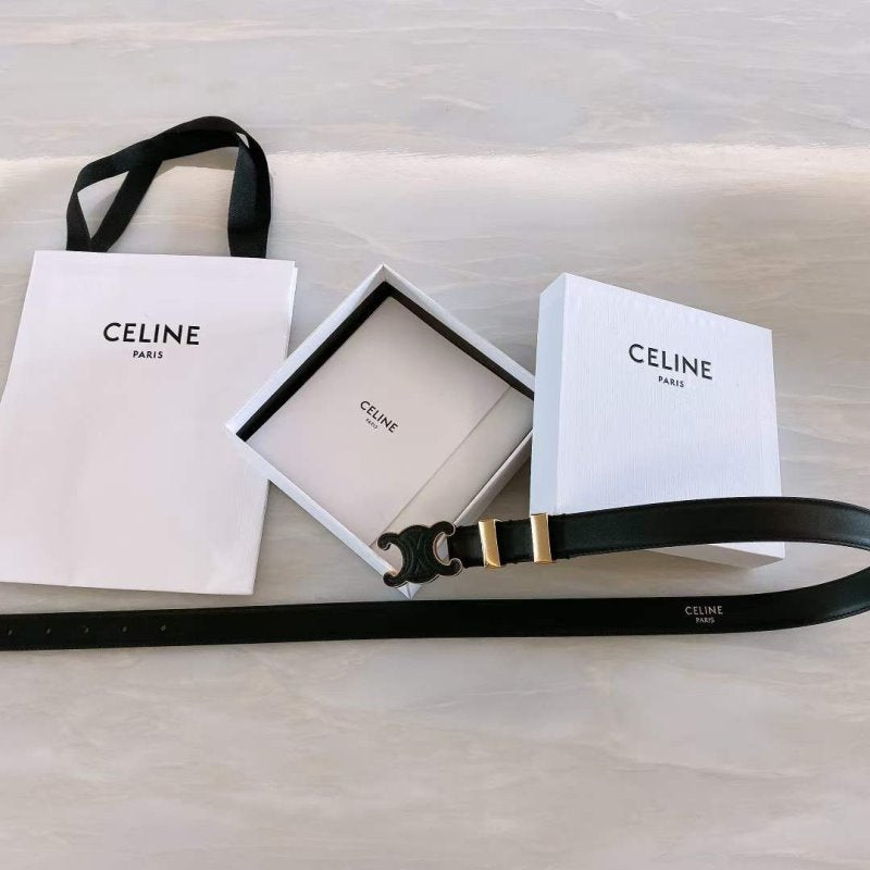 Celine Triomphe Cowhide Belt WB001139