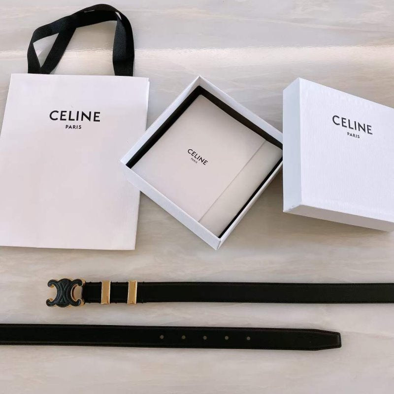 Celine Triomphe Cowhide Belt WB001139
