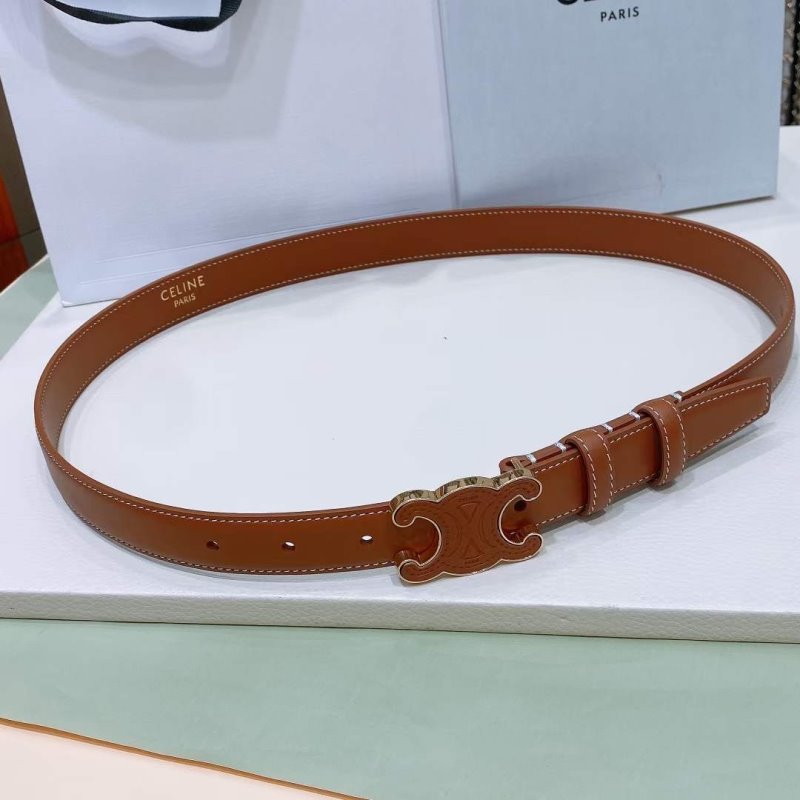 Celine Triomphe Cowhide Belt WB001141