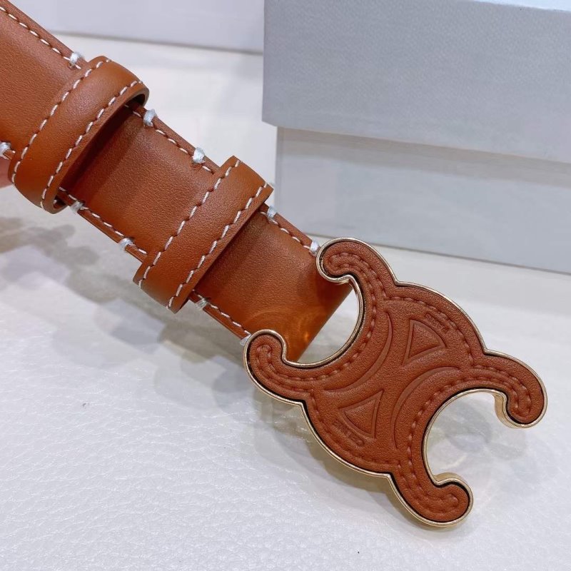 Celine Triomphe Cowhide Belt WB001141