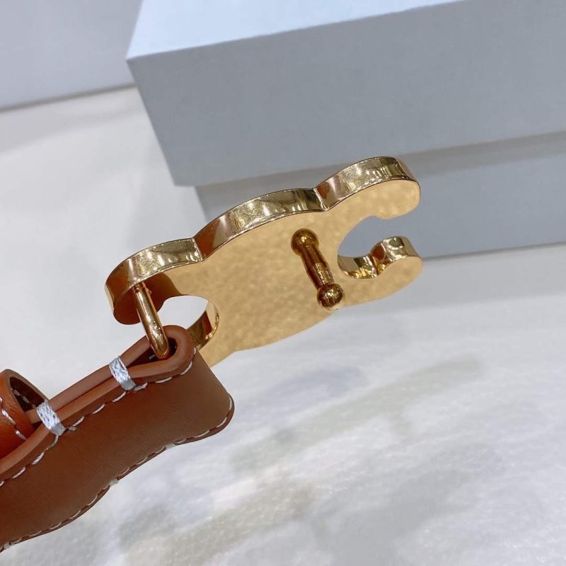 Celine Triomphe Cowhide Belt WB001141