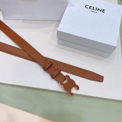 Celine Triomphe Cowhide Belt WB001141