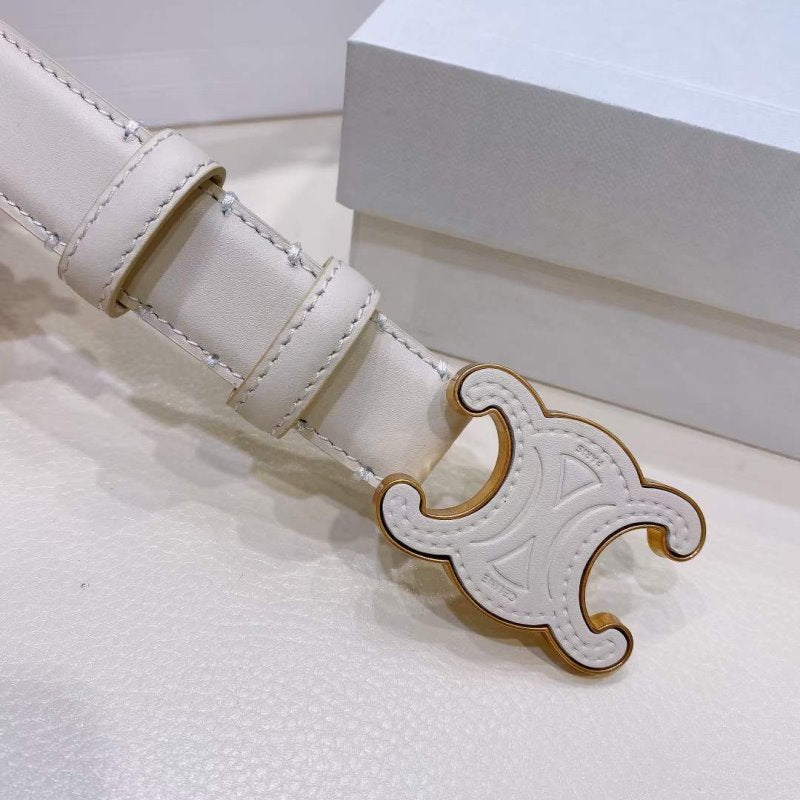 Celine Triomphe Cowhide Belt WB001142
