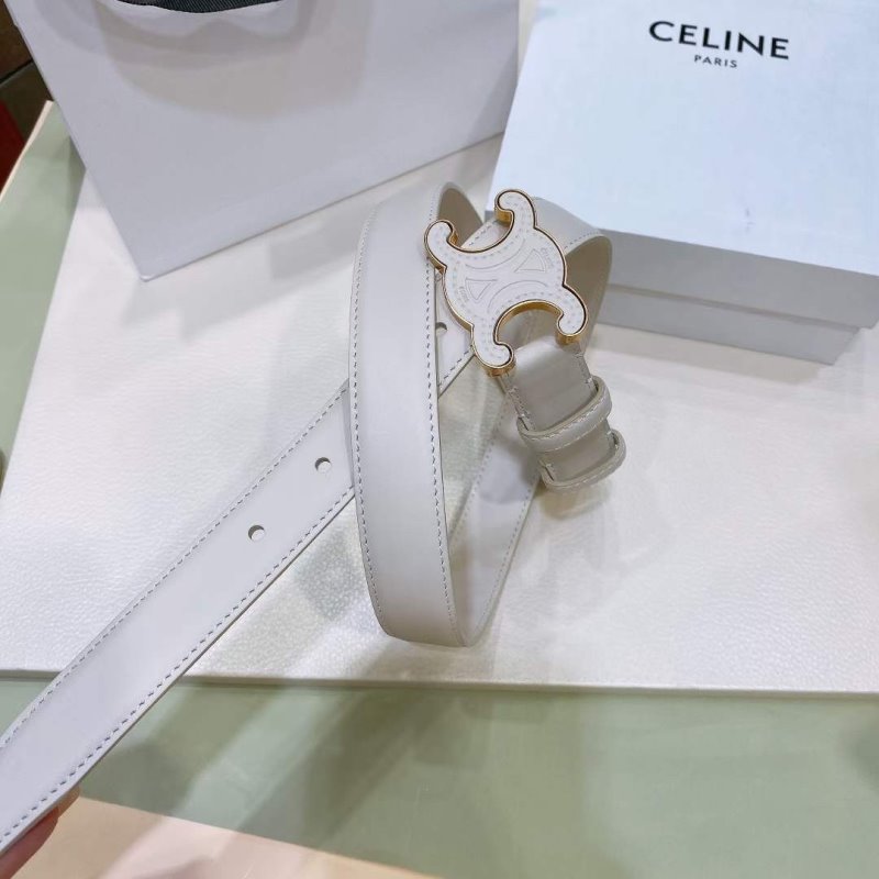 Celine Triomphe Cowhide Belt WB001142