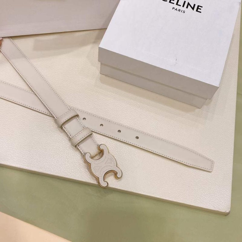 Celine Triomphe Cowhide Belt WB001142