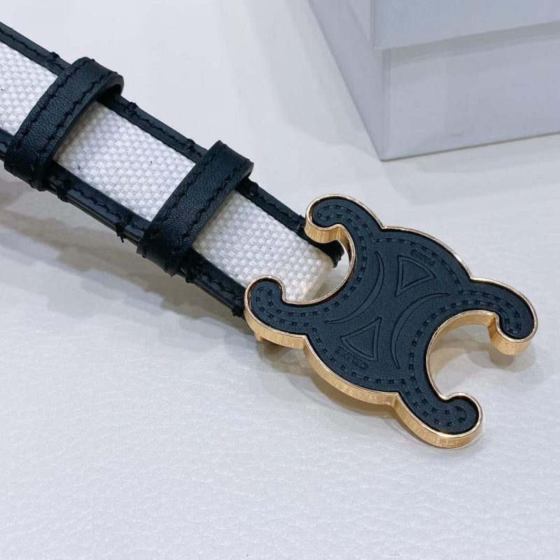 Celine Triomphe Cowhide Belt WB001143