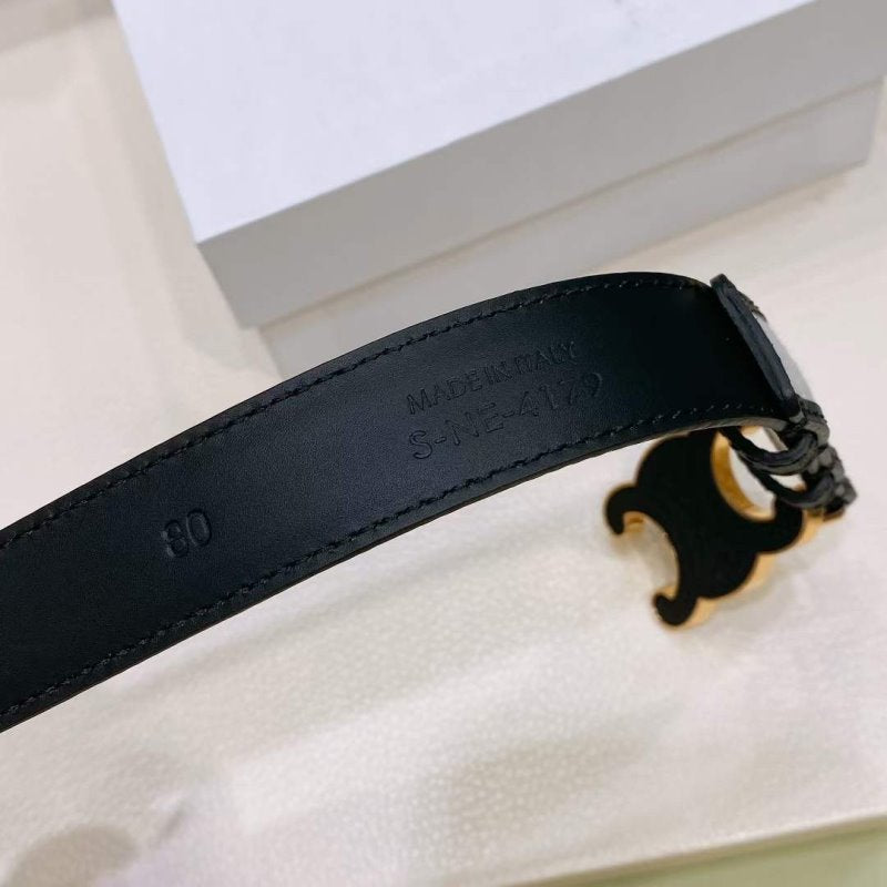 Celine Triomphe Cowhide Belt WB001143