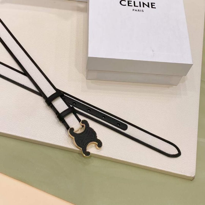 Celine Triomphe Cowhide Belt WB001143
