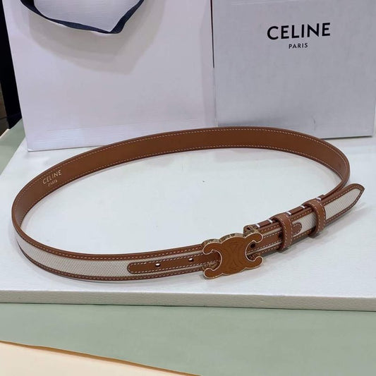 Celine Triomphe Cowhide Belt WB001144