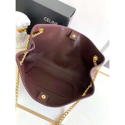 Celine Triomphe Leather Chain Bag BGMP1931