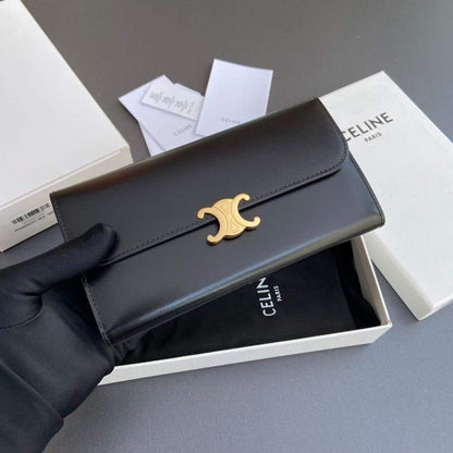 Celine Triomphe Leather Wallet WB001299